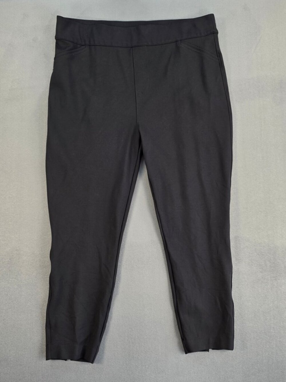 SPANX The Perfect Pant Ankle Backseam Skinny Pants Black 3X